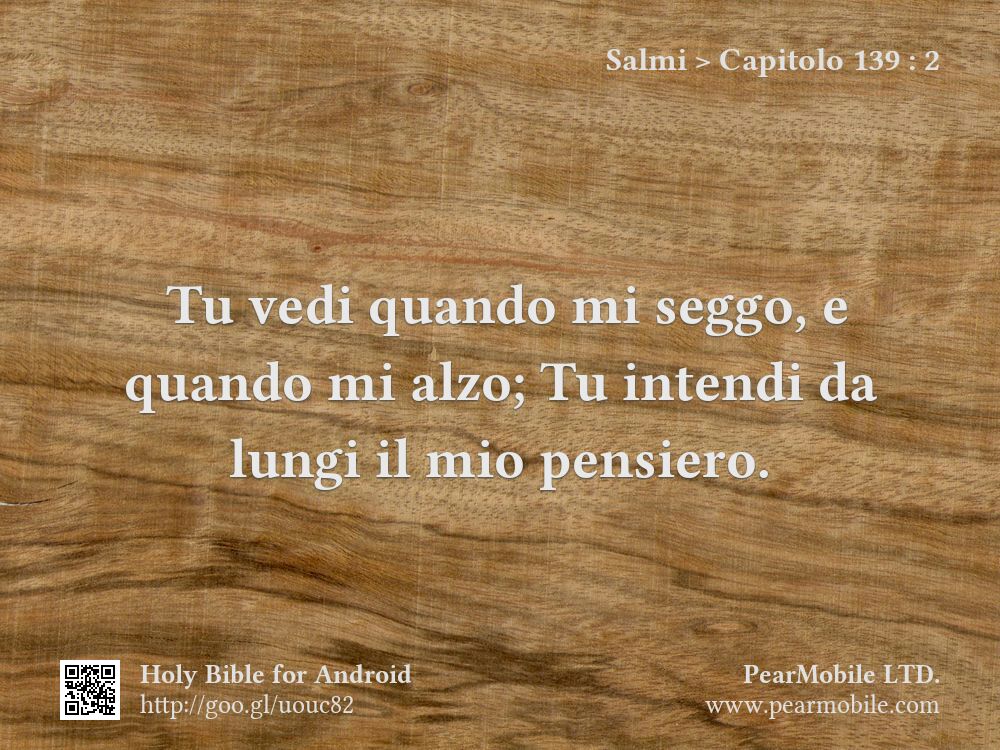 Salmi, Capitolo 139:2